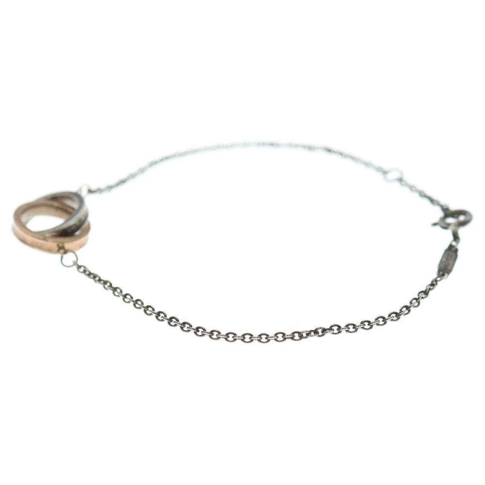 TIFFANY & Co.(ティファニー) 1837 インターロッキング サークル ブレスレット シルバー×メタル 3.2g