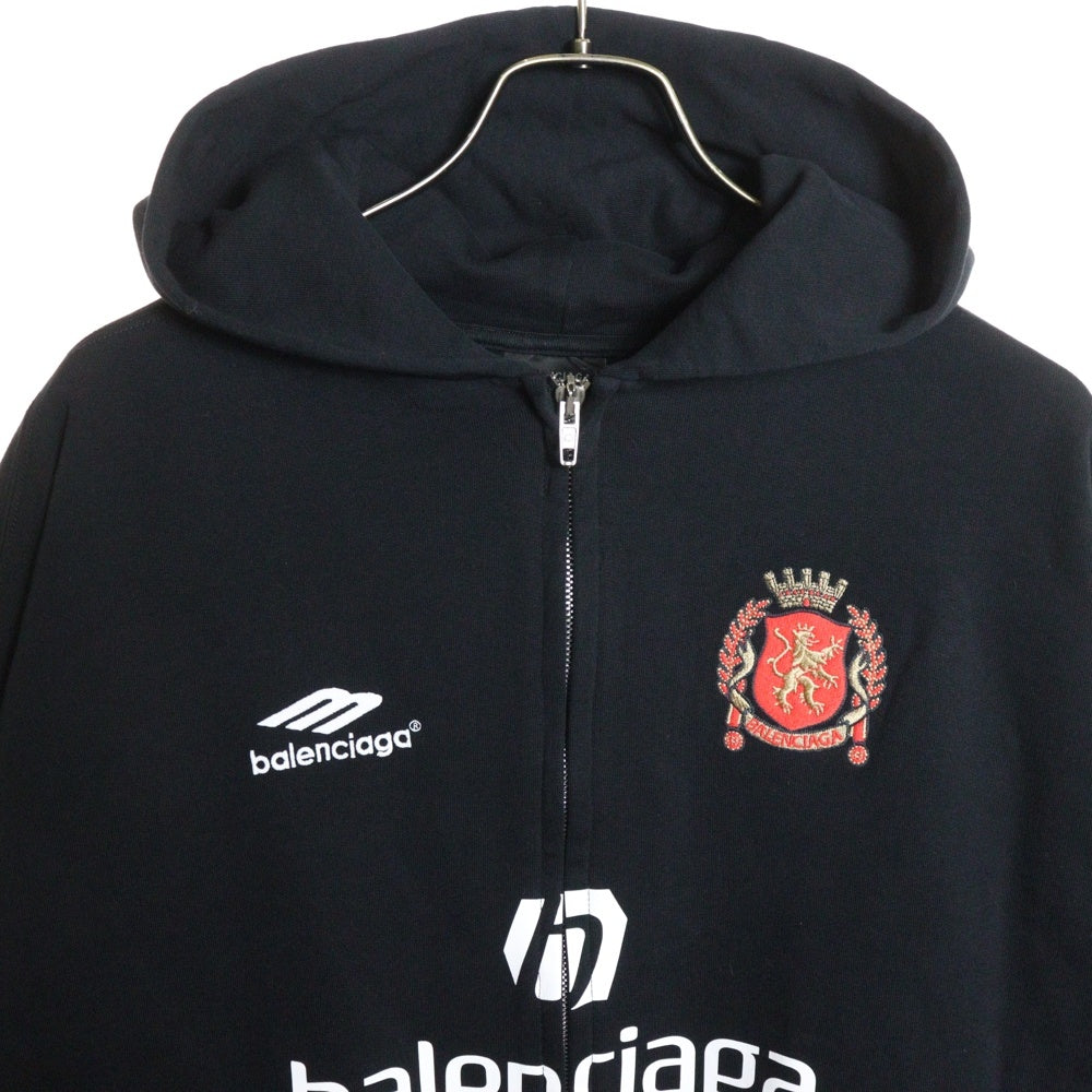 BALENCIAGA(バレンシアガ) 24SS Soccer Paris Zip-Hoodie サッカーパリ