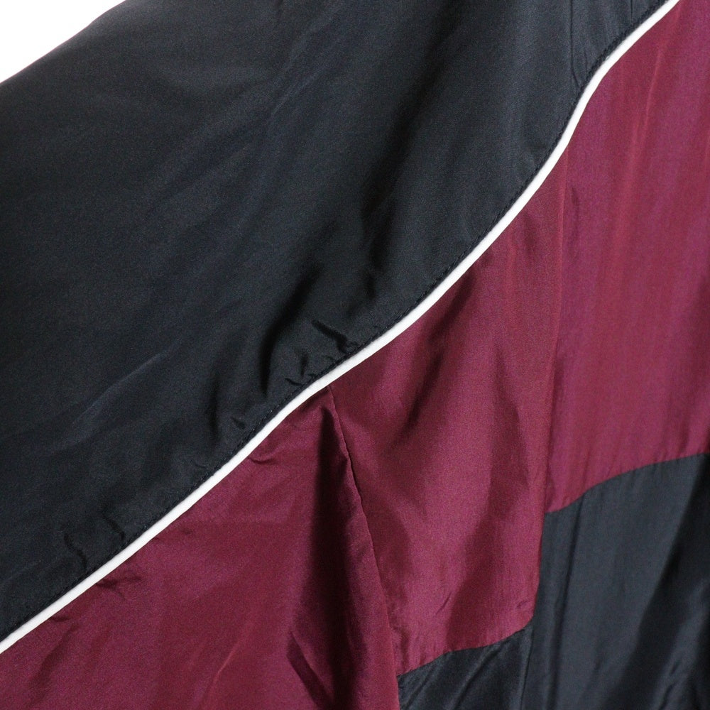 miumiu(ミュウミュウ) テクニカルシルク ロゴジップブルゾンジャケット ブラック ML1220