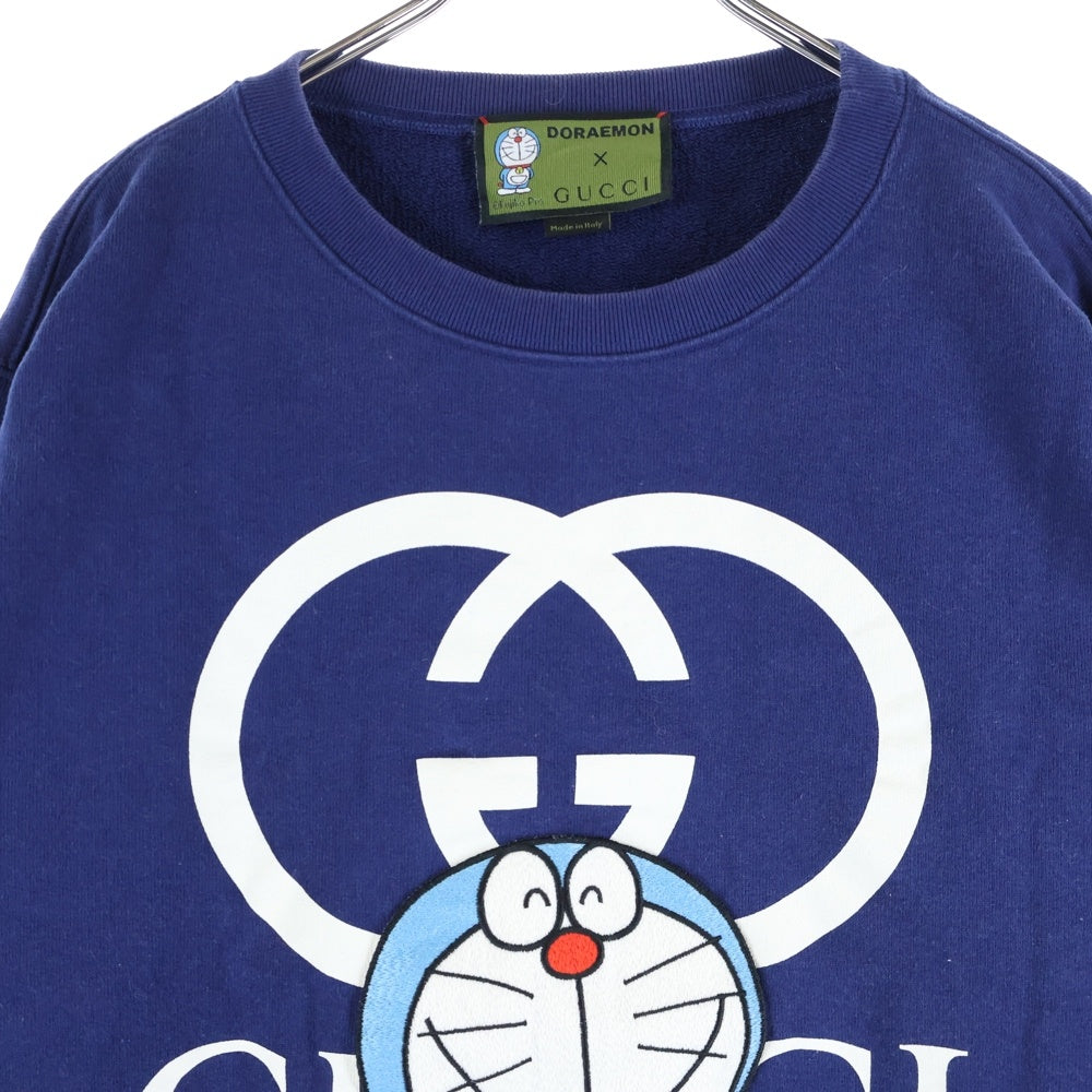 GUCCI(グッチ) ×ドラえもん 刺繍 インターロッキングG ロゴプリント