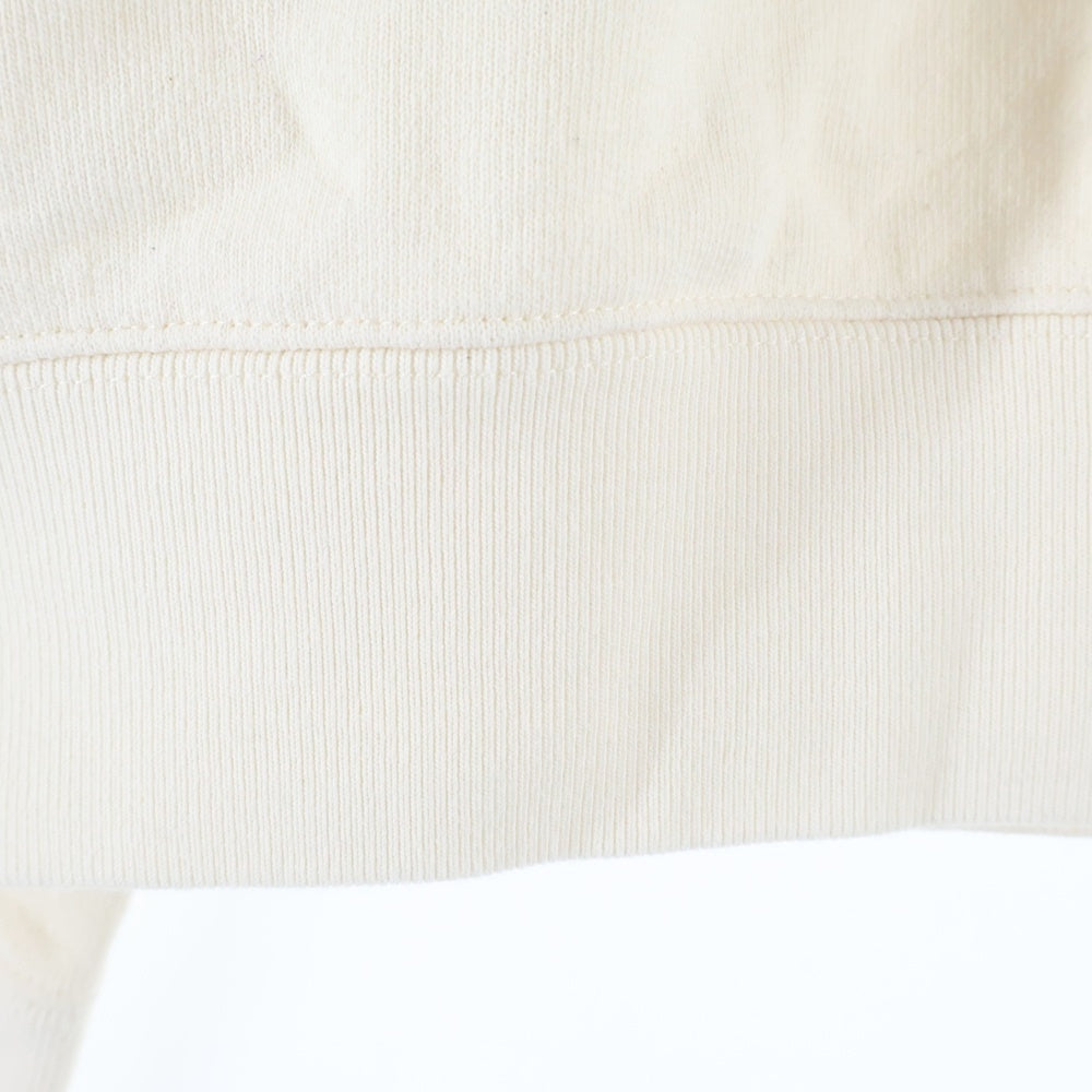 GUCCI(グッチ) ×ドラえもん うしえもん刺繍 インターロッキングG ロゴプリント クルーネック プルオーバースウェット トレーナー アイボリー 626990 レディース