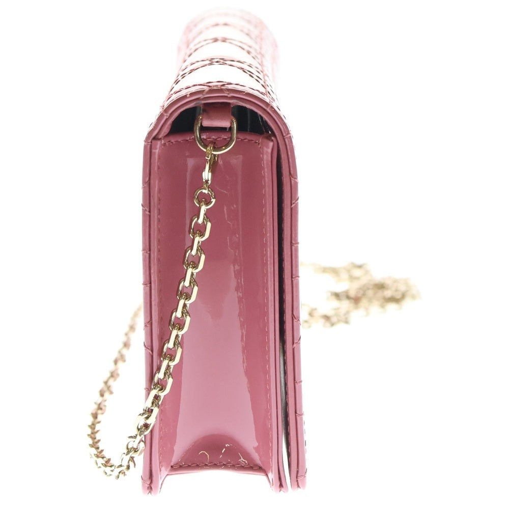 Dior レディーディオール チェーンウォレット ピンク Christian Dior