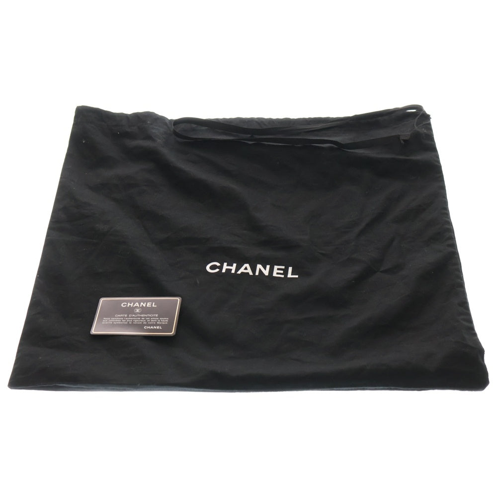 CHANEL(シャネル) マトラッセ25 ココマーク キャビアスキン レザー Wフラップ/Wチェーンショルダーバッグ ネイビー SV金具 A01112 レディース