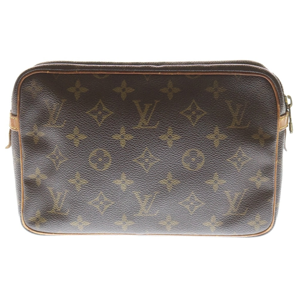 LOUIS VUITTON(ルイヴィトン) モノグラム コンピエーニュ23 ブラウン PVC クラッチバッグ M51847 レディース