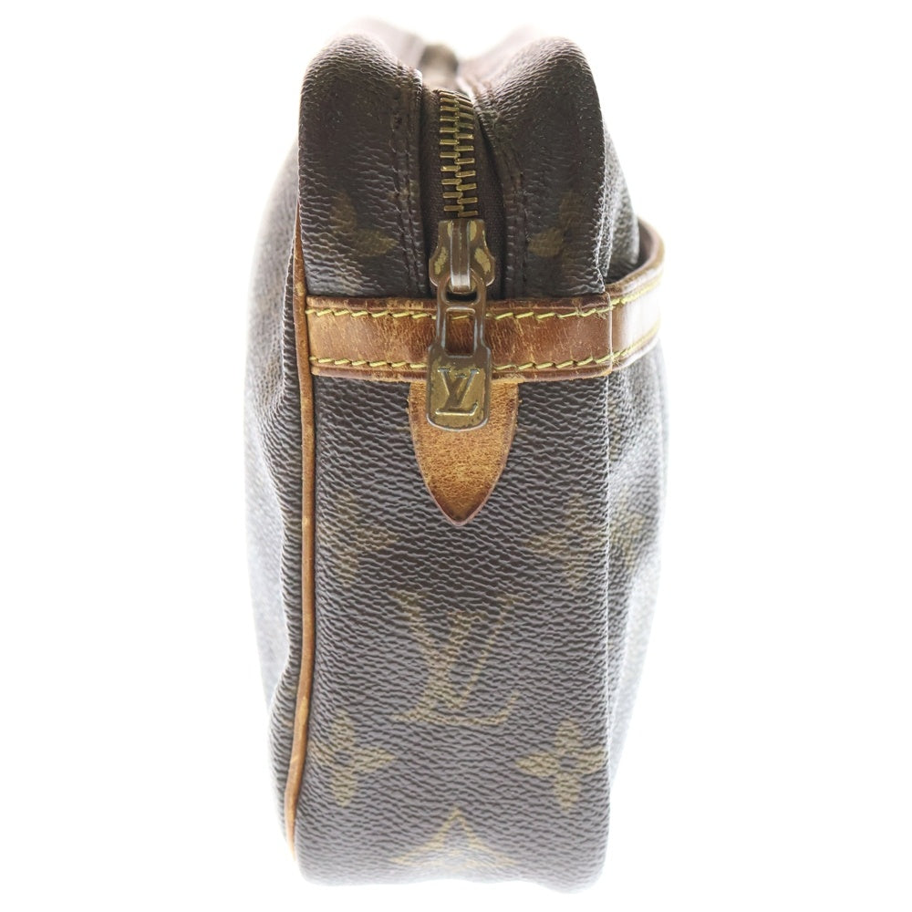LOUIS VUITTON(ルイヴィトン) モノグラム コンピエーニュ23 ブラウン PVC クラッチバッグ M51847 レディース