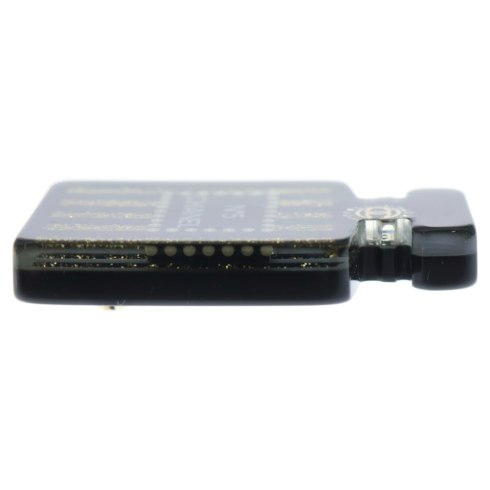 CHANEL(シャネル) ブローチ ブラック×ゴールド GP 17A レディース