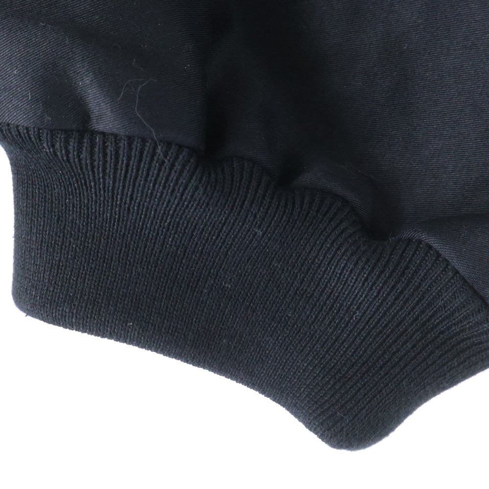BALENCIAGA(バレンシアガ) 24SS GARDE-ROBE ハリントン ジップアップブルゾン スタンドカラージャケット ブラック 773092 TPP07