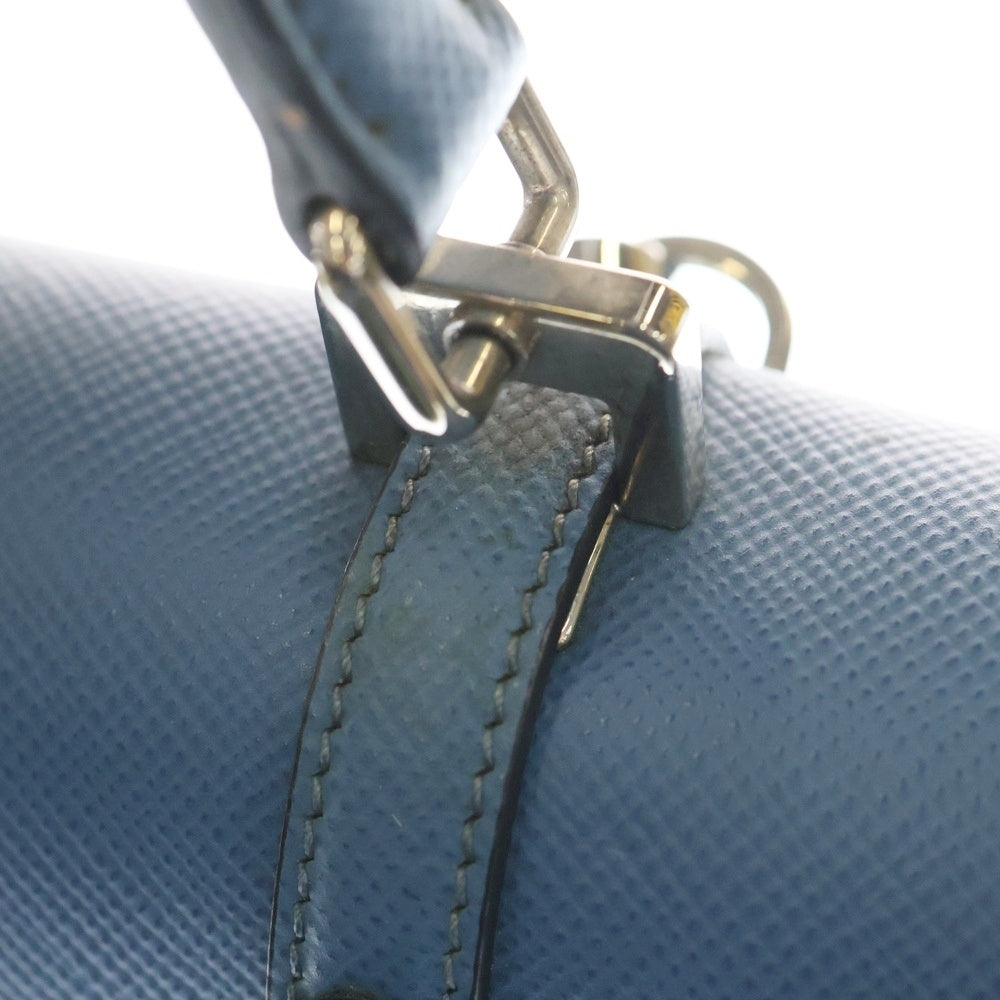 PRADA プラダ サフィアーノ 2WAY ハンドバッグ ショルダーバッグ ブルー BN2789 PRADA - PRADA プラダ サフィアーノ 2WAY ハンドバッグ ショルダー