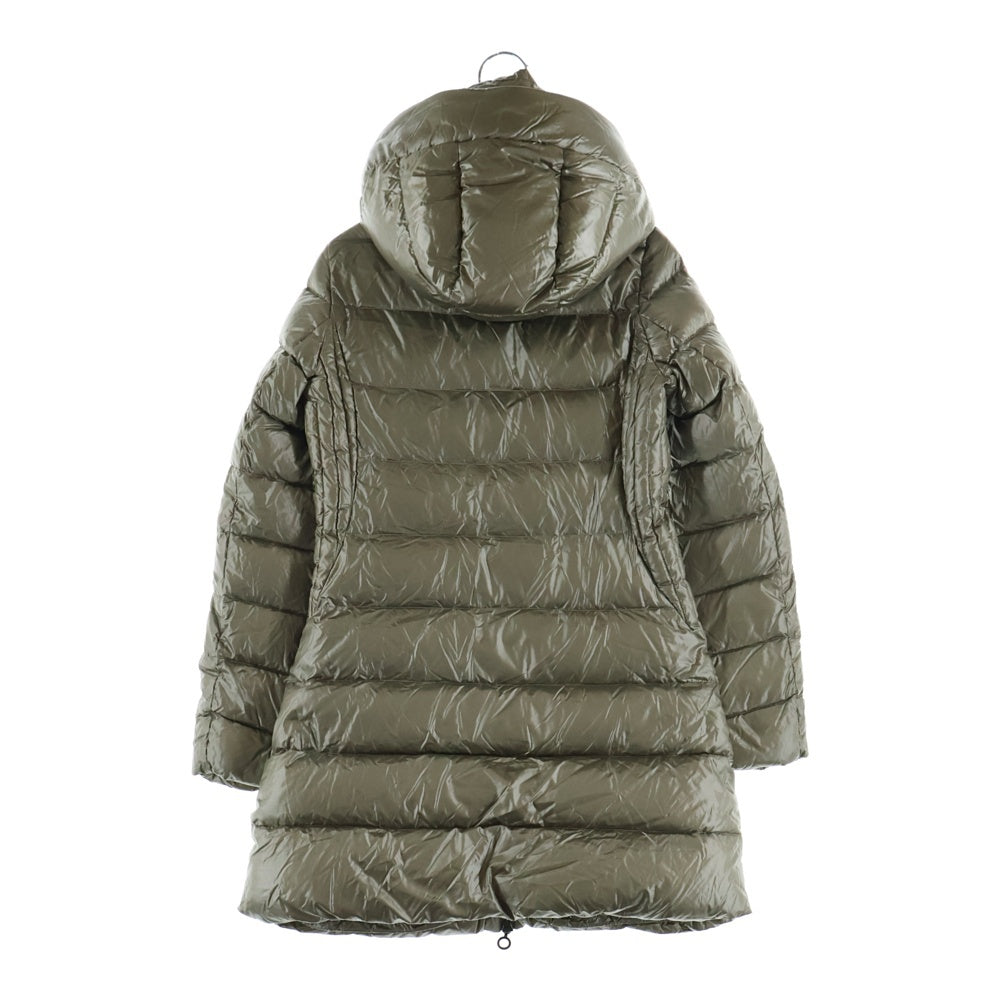 TATRAS(タトラス) BABILA バビラ フーデッド ジップアップ ダウン ロング ジャケット コート カーキ レディース LTA19A4693