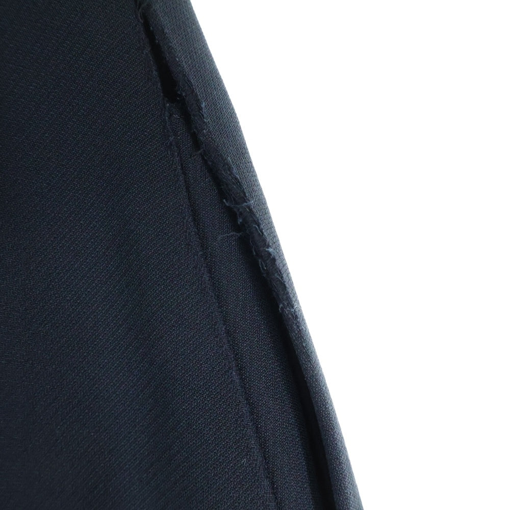 Christian Dior(クリスチャンディオール) シルク混 ウール フレア ロング スカート ブラック レディース 221J84S1166