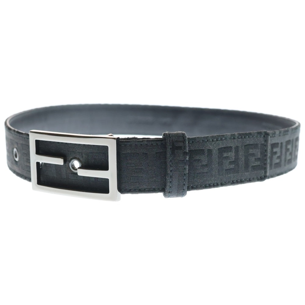 FENDI(フェンディ) ズッカ柄 ベルト ブラック