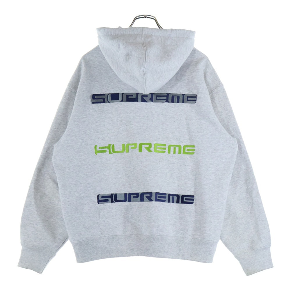 SUPREME(シュプリーム) 24AW AOI Stacked 葵産業 フーデイー グレー コットン パーカー