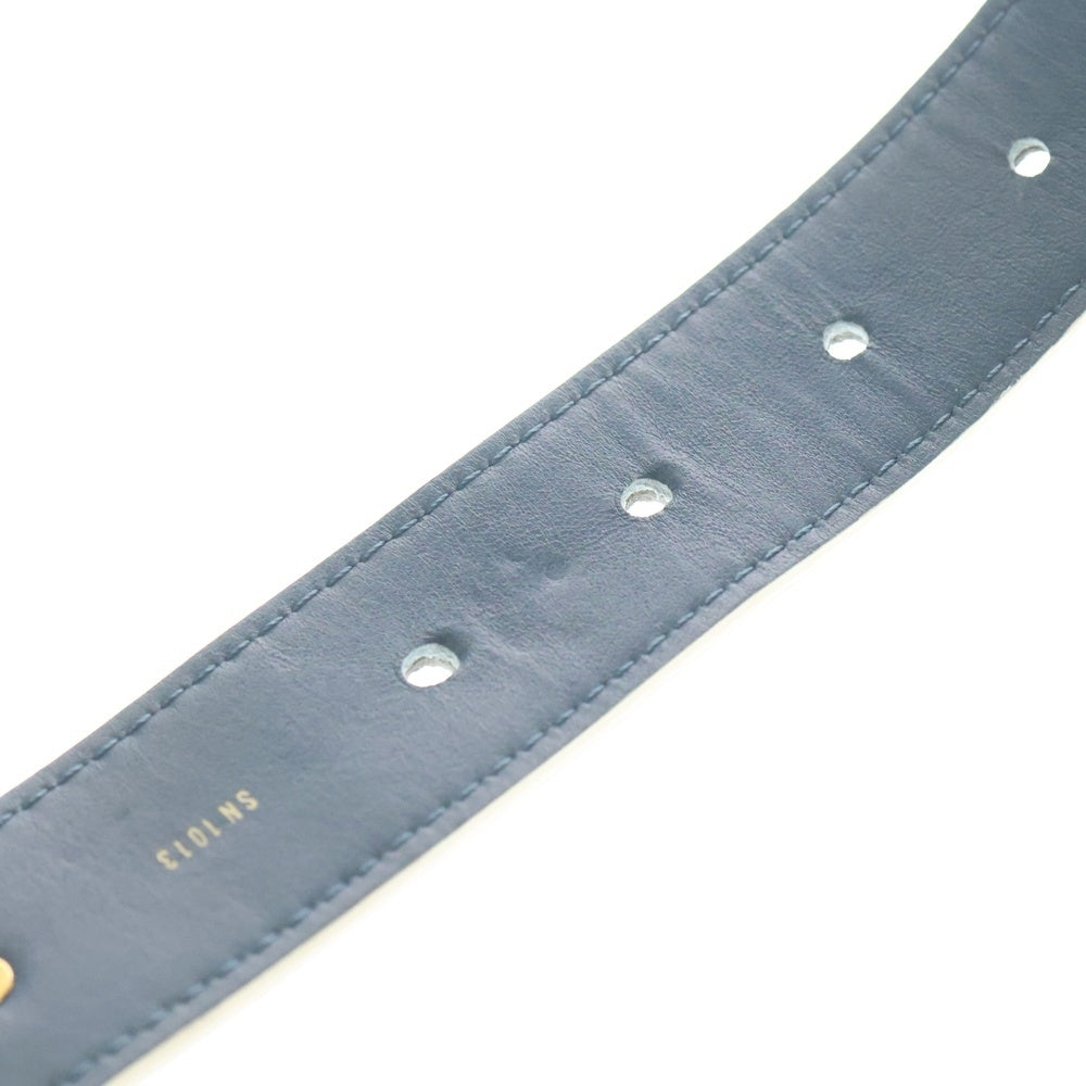 LOUIS VUITTON ルイヴィトン スハリライン　ベルト　ブルー LOUIS VUITTON ルイヴィトン スハリライン ベルト ブルー LOUIS