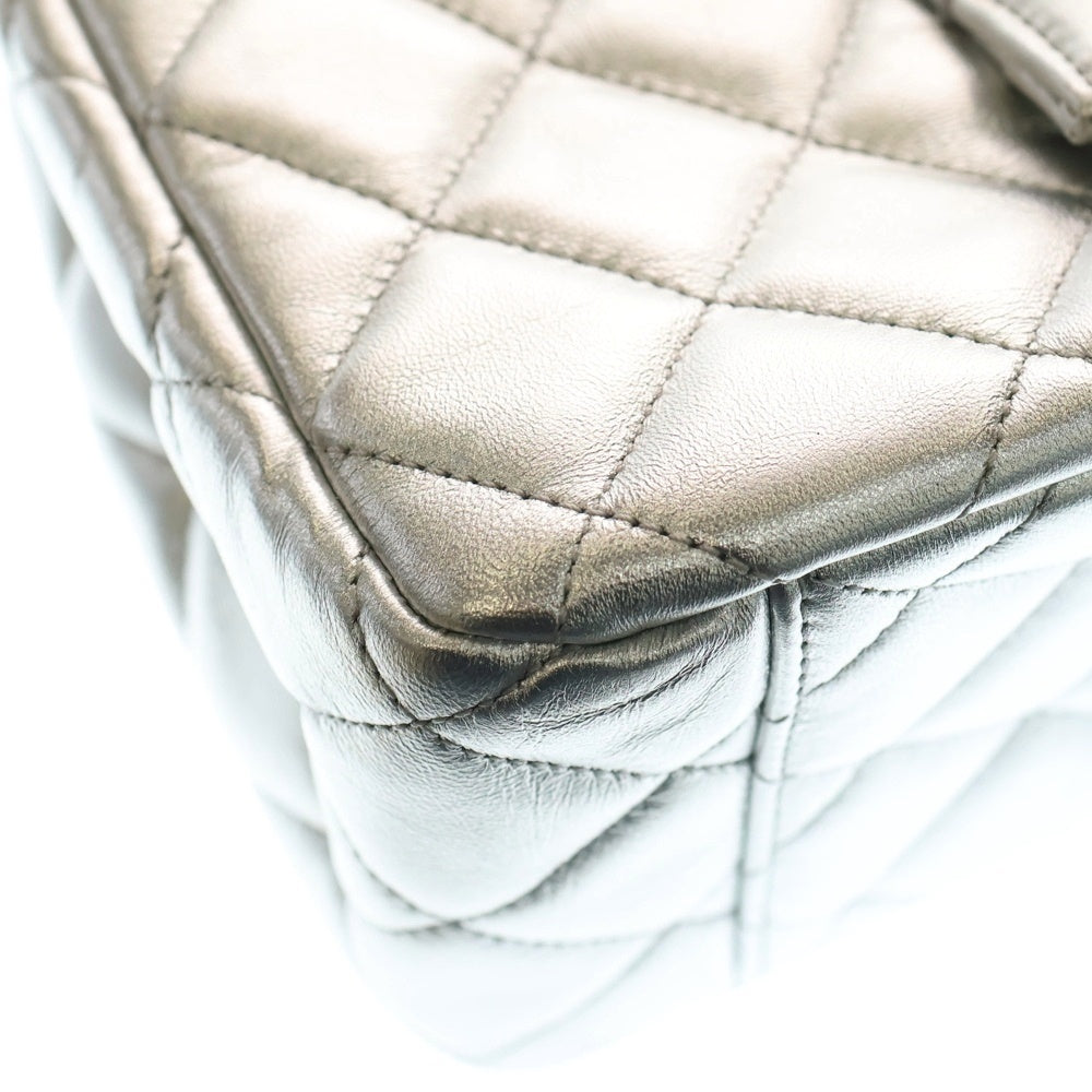 CHANEL デカマトラッセ（シルバー） CHANEL(シャネル) デカマトラッセ40 Sフラップ Sチェーンショルダー