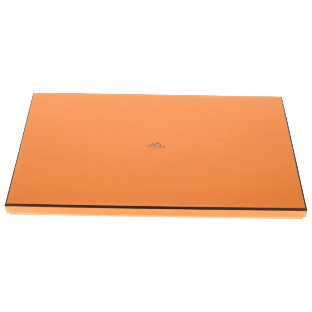 HERMES(エルメス) カレジェアン グランマネージュ スカーフ カシミヤ ネイビー×ホワイト レディース