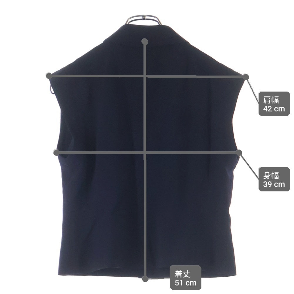 CHANEL(シャネル) 96P ココマークボタン ウール ジレベスト ネイビー レディース P06558V02311