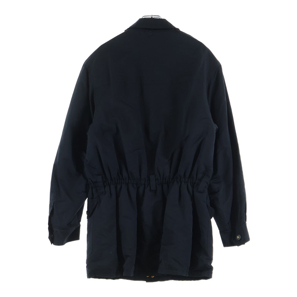 CHANEL(シャネル) ココマークボタン シルク 中綿 ジップアップ ジャケット ブラック P05670 レディース