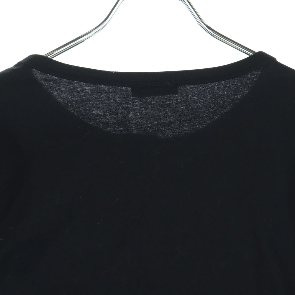 MONCLER(モンクレール) ロゴプリント クルーネック 半袖Tシャツ カットソー ブラック F10938C70710 V8094 レディース