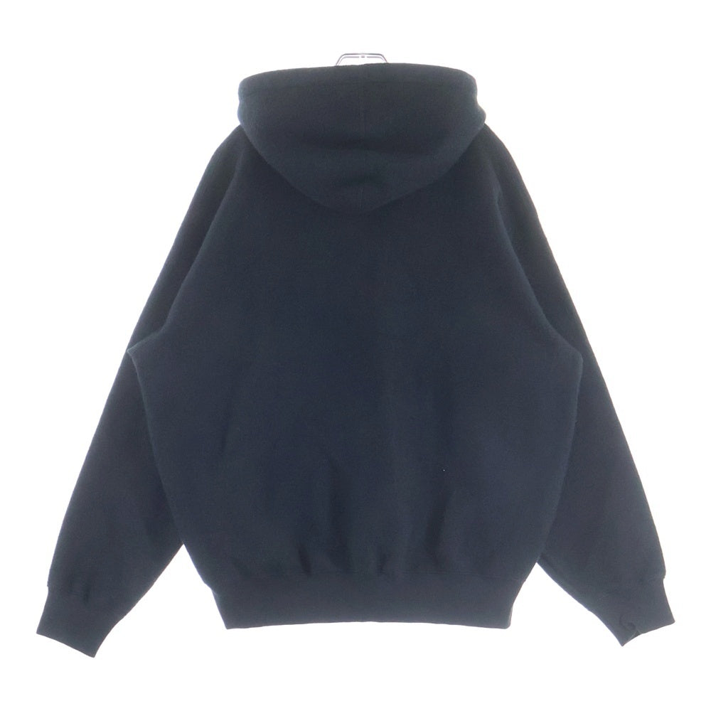 SUPREME(シュプリーム) 23SS Inside Out Box Logo Hooded Sweatshirt インサイドアウト ボックスロゴ ジャガード プルオーバー スウェットパーカー フーディー ブラック