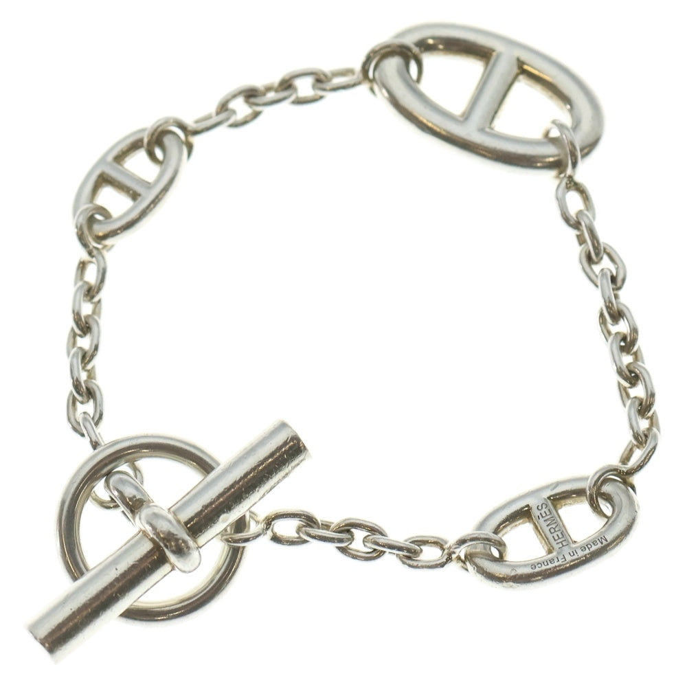 HERMES(エルメス) シェーヌダンクル ファランドールST チェーン ブレスレット シルバー Ag925 25.0g