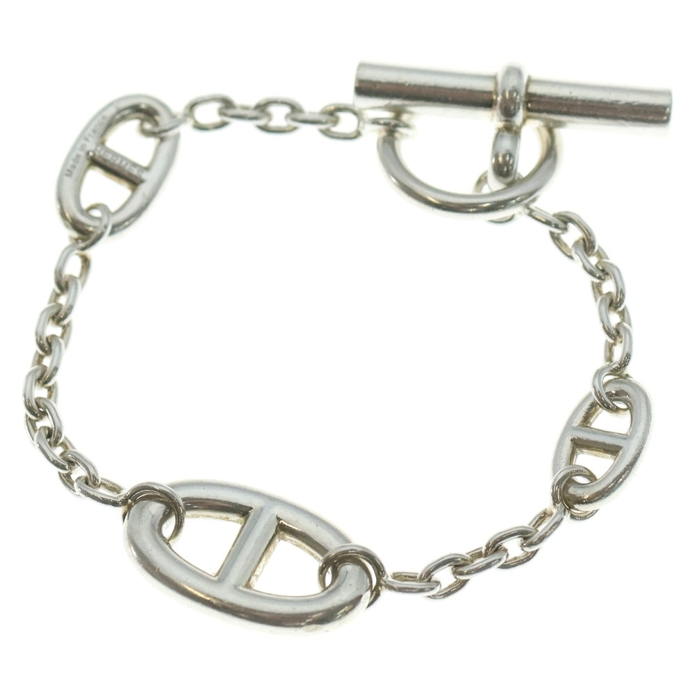 HERMES(エルメス) シェーヌダンクル ファランドールST チェーン ブレスレット シルバー Ag925 25.0g