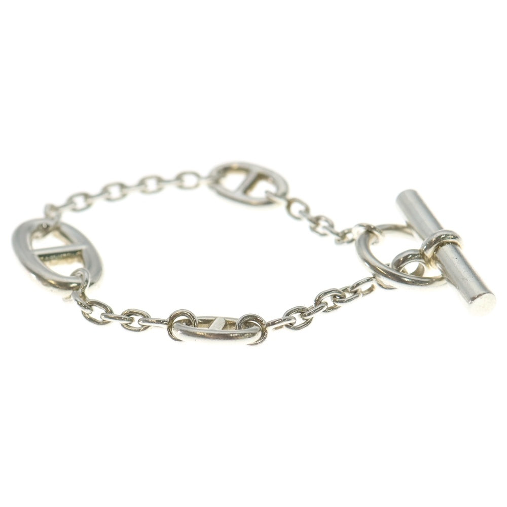 HERMES(エルメス) シェーヌダンクル ファランドールST チェーン ブレスレット シルバー Ag925 25.0g
