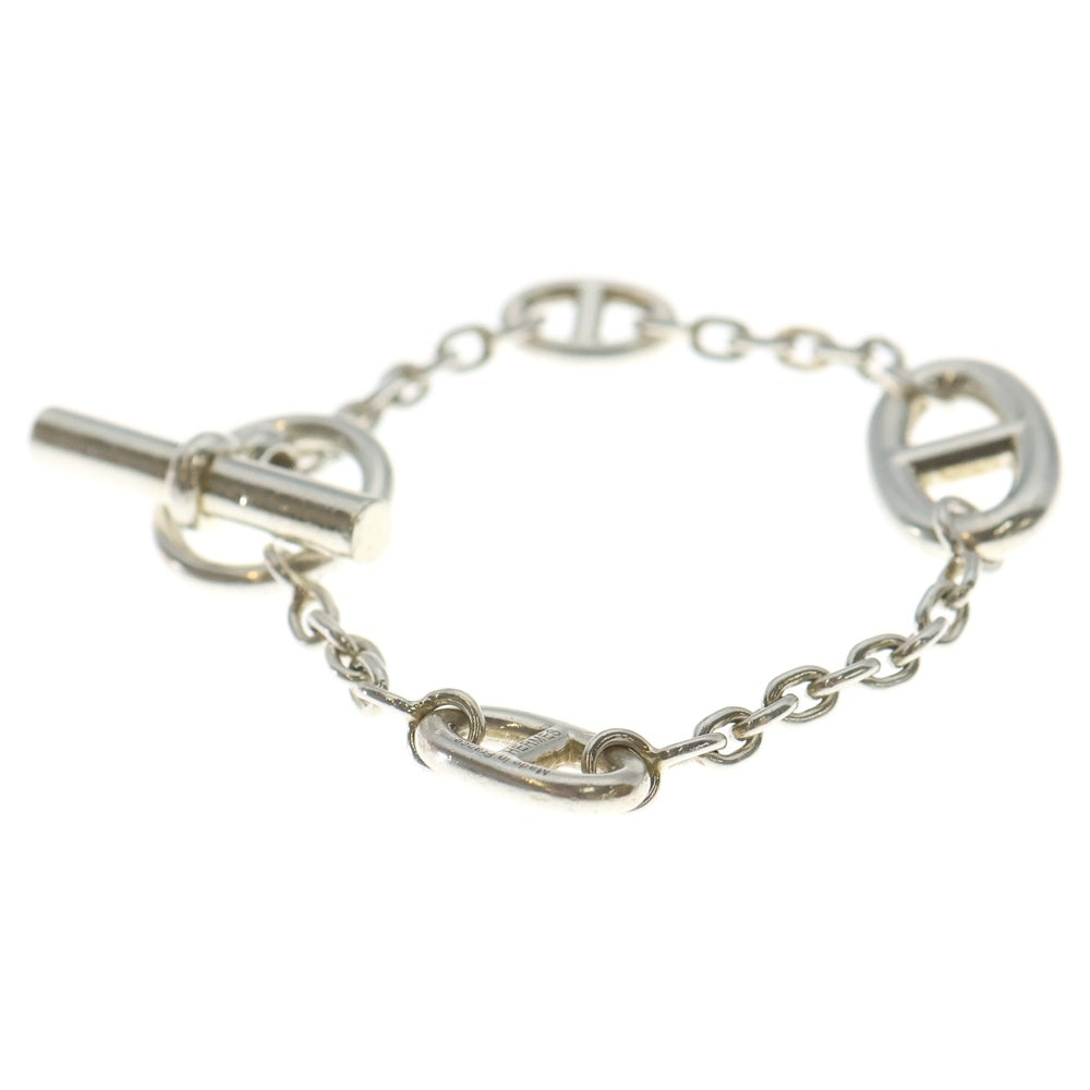 HERMES(エルメス) シェーヌダンクル ファランドールST チェーン ブレスレット シルバー Ag925 25.0g