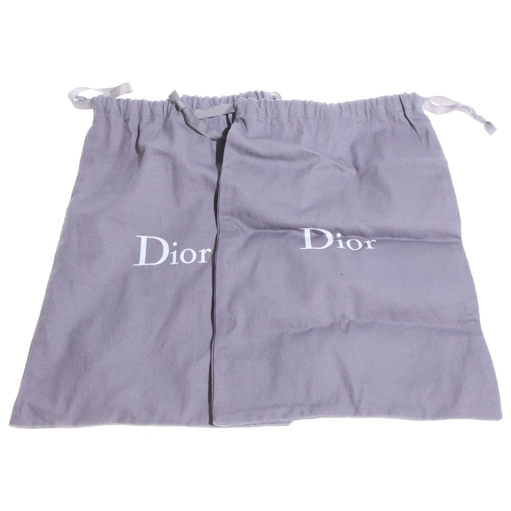 Christian Dior(クリスチャンディオール) JADIOR ジャディオール ロゴリボンモチーフヒールパンプス ベージュ レディース