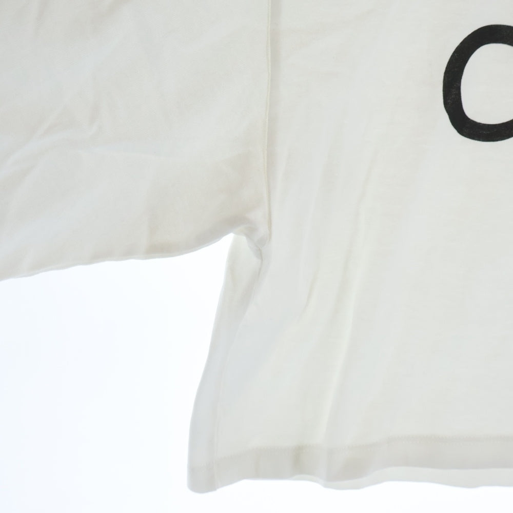 CELINE(セリーヌ) ロゴプリント クロップドTシャツ カットソー ホワイト 2X761671Q レディース