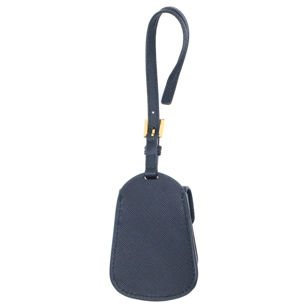 PRADA(プラダ) サフィアーノ バッグチャーム ブラック