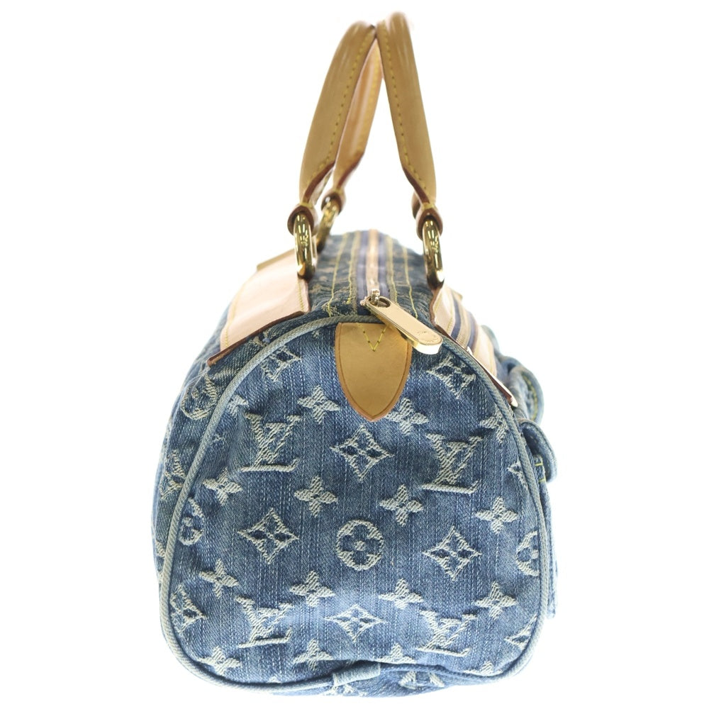 LOUIS VUITTON(ルイヴィトン) モノグラムデニム ネオスピーディ ミニボストンバッグ ハンドバッグ M95019 ブルー レディース