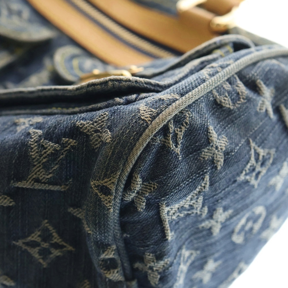 LOUIS VUITTON(ルイヴィトン) モノグラムデニム ネオスピーディ ミニボストンバッグ ハンドバッグ M95019 ブルー レディース