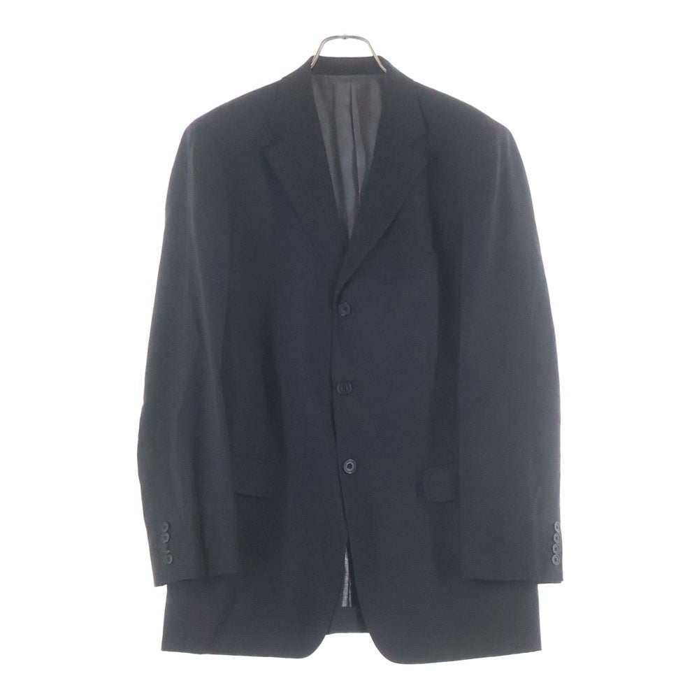BURBERRY BLACK LABEL(バーバリー ブラックレーベル) セットアップスーツ チェック総柄 テーラードジャケット スラックスパンツ ブラック