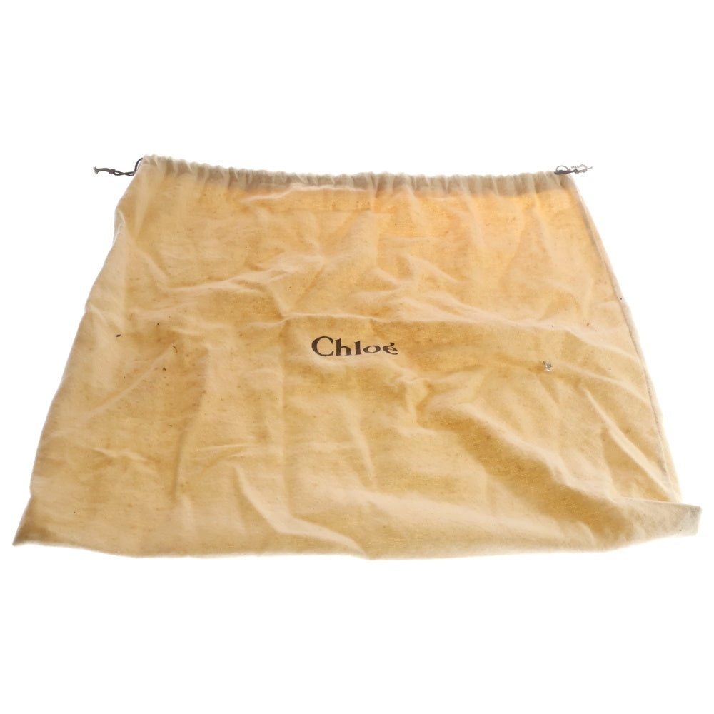Chloe(クロエ) パディントン ハンドバッグ ブラウン レザー ゴールド金具 レディース