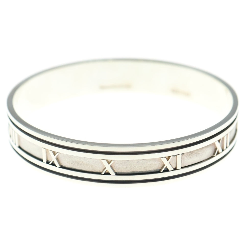 TIFFANY & Co.(ティファニー) アトラス バングル ブレスレット シルバー SV925 49.3g B28S02 レディース