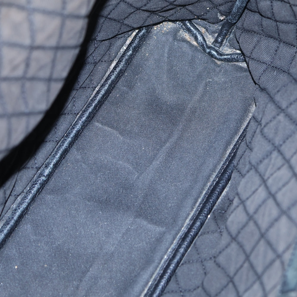 CHANEL(シャネル) ココトラベル トートバッグ ハンドバッグ アイボリー×ブラック レザー×PVC シルバー金具 レディース