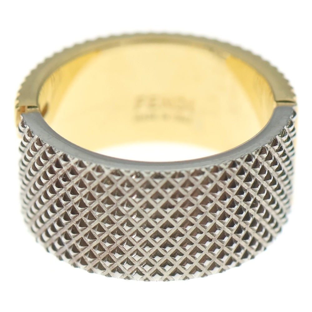 FENDI(フェンディ) リング 指輪 ゴールド×シルバー GP #XS