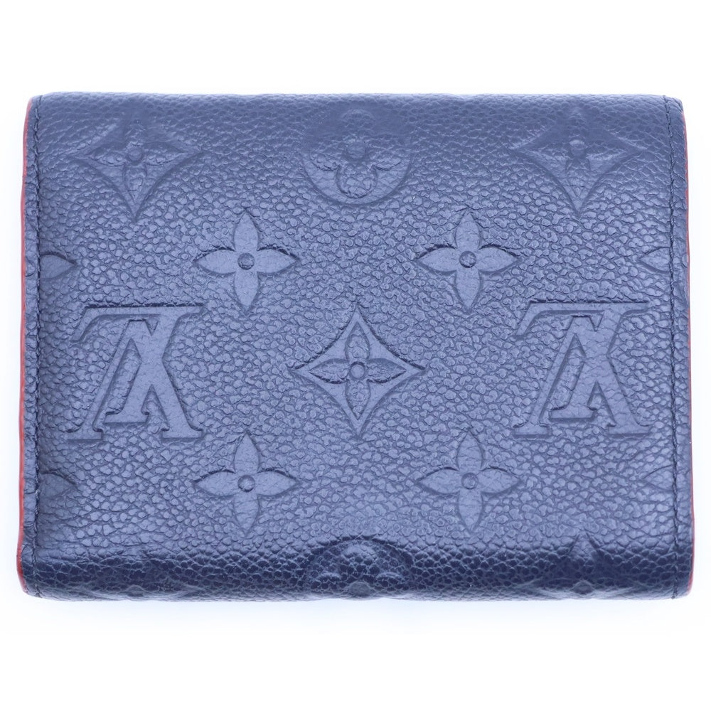 LOUIS VUITTON(ルイヴィトン) モノグラムアンプラント ポルトフォイユヴィクトリーヌ マリーヌルージュ レザー M64577 ウォレット 財布 レディース