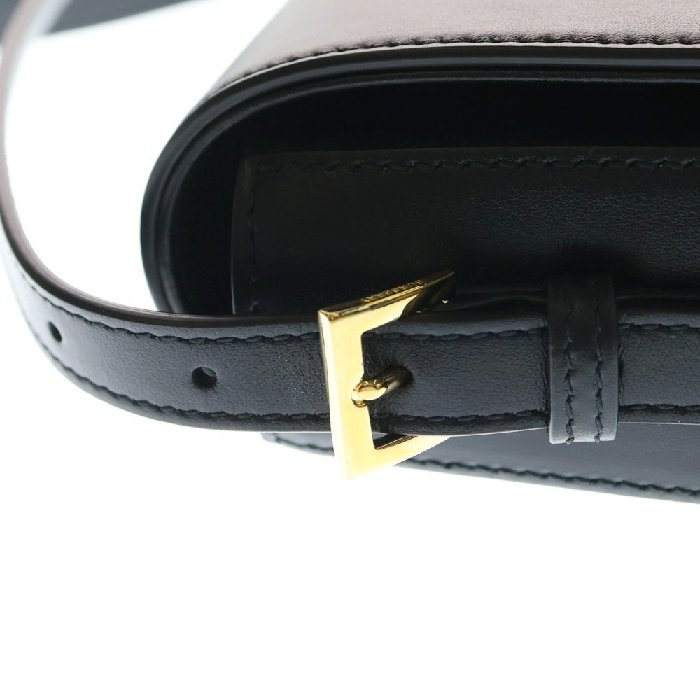 BURBERRY(バーバリー) グレース ショルダーバッグ ブラック レザー レディース
