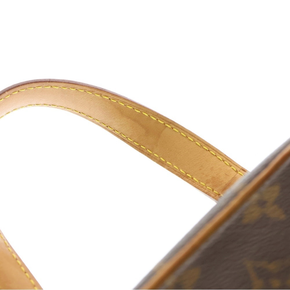 LOUIS VUITTON(ルイヴィトン) モノグラム エクサントリシテ ハンドバッグ ブラウン レザー×PVC M51161 ゴールド金具 レディース