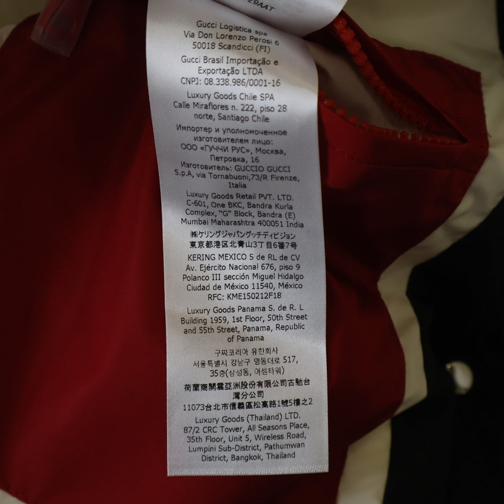 GUCCI(グッチ) GGキャンバス ダウンベスト ブラック/ベージュ 774910