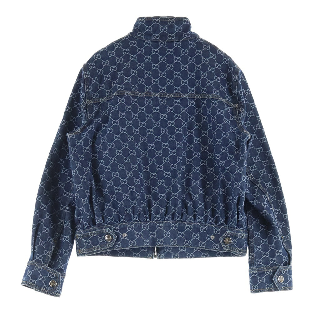 GUCCI(グッチ) GG総柄 デニムジャケット インディゴ 815185