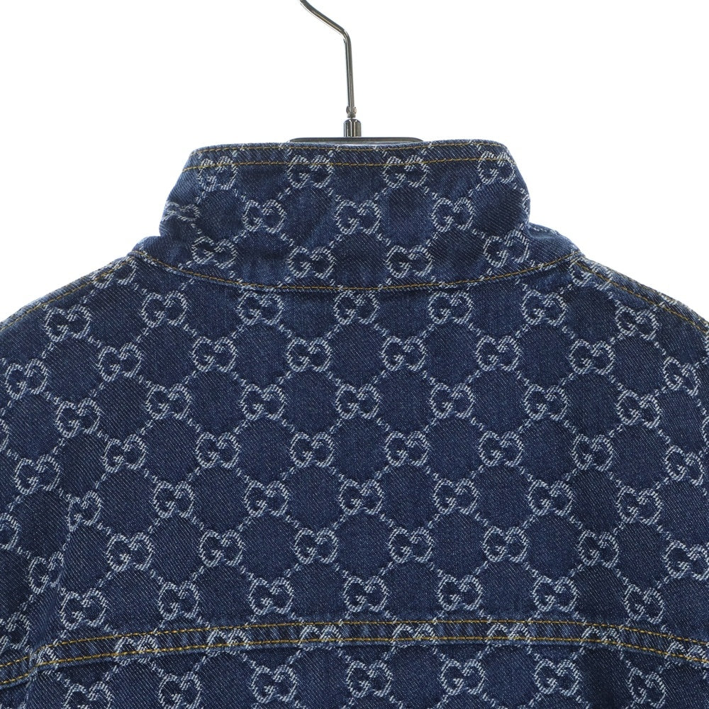 GUCCI(グッチ) GG総柄 デニムジャケット インディゴ 815185