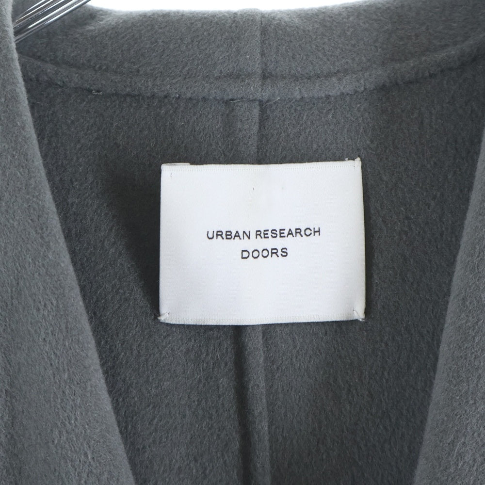 URBAN RESEARCH DOORS(アーバン リサーチ ドアーズ) ウールコート グレー レディース