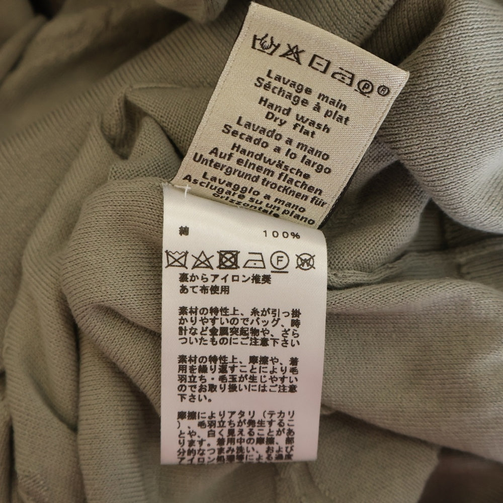 HERMES(エルメス) 馬柄長袖ニット グレー