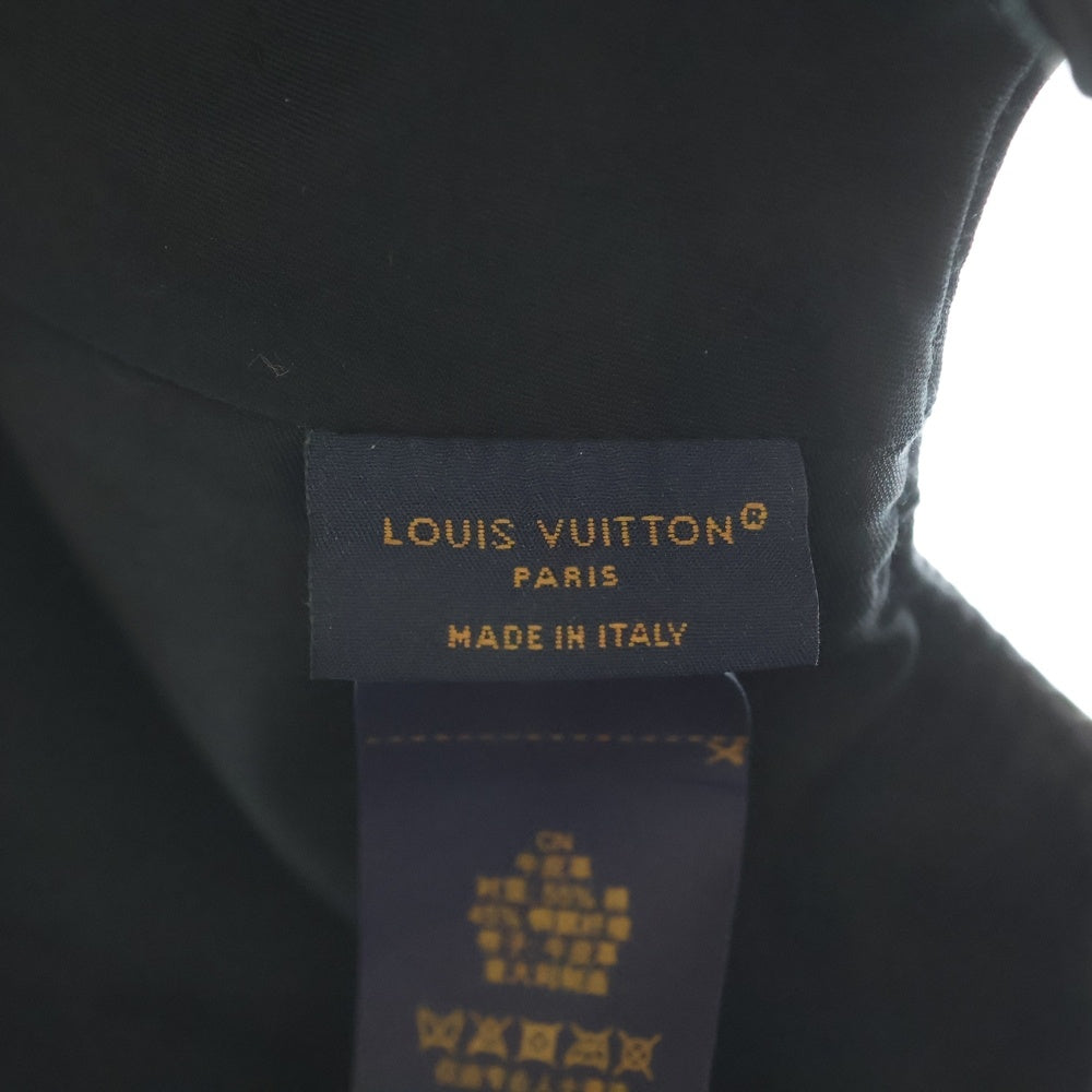 LOUIS VUITTON(ルイヴィトン) モノグラムシャドウ キャップ M76580 ブラック レザー