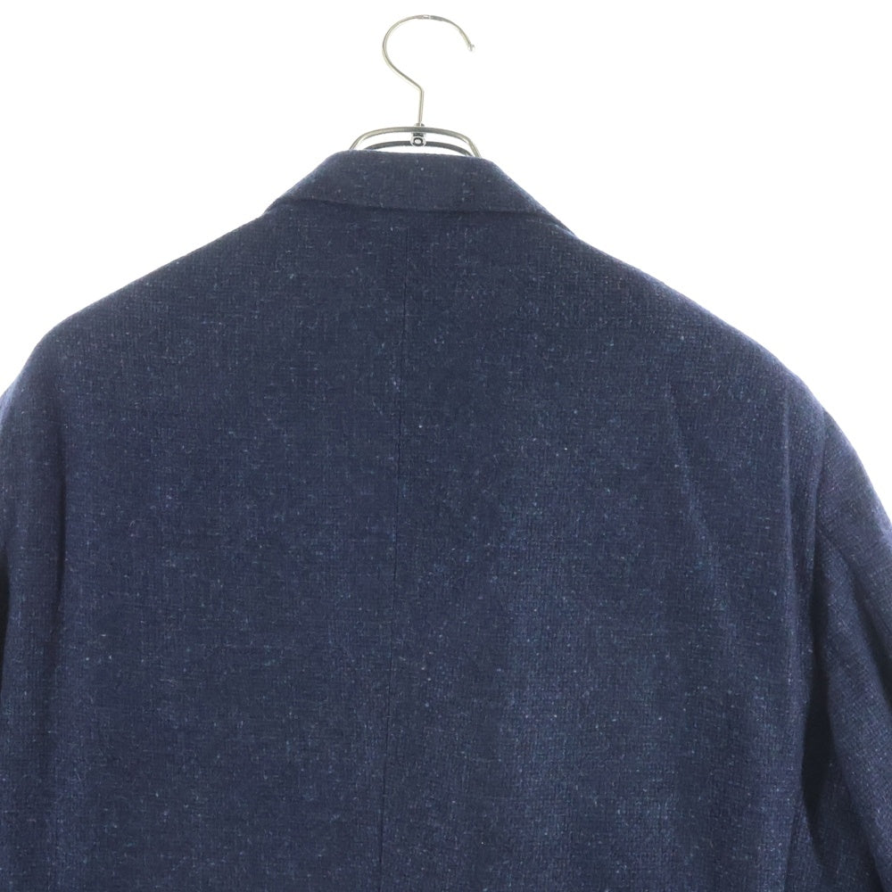 HERMES(エルメス) 段返り2Bカシミヤテーラードジャケット ネイビー レディース