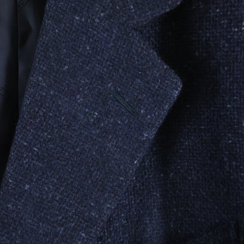 HERMES(エルメス) 段返り2Bカシミヤテーラードジャケット ネイビー レディース