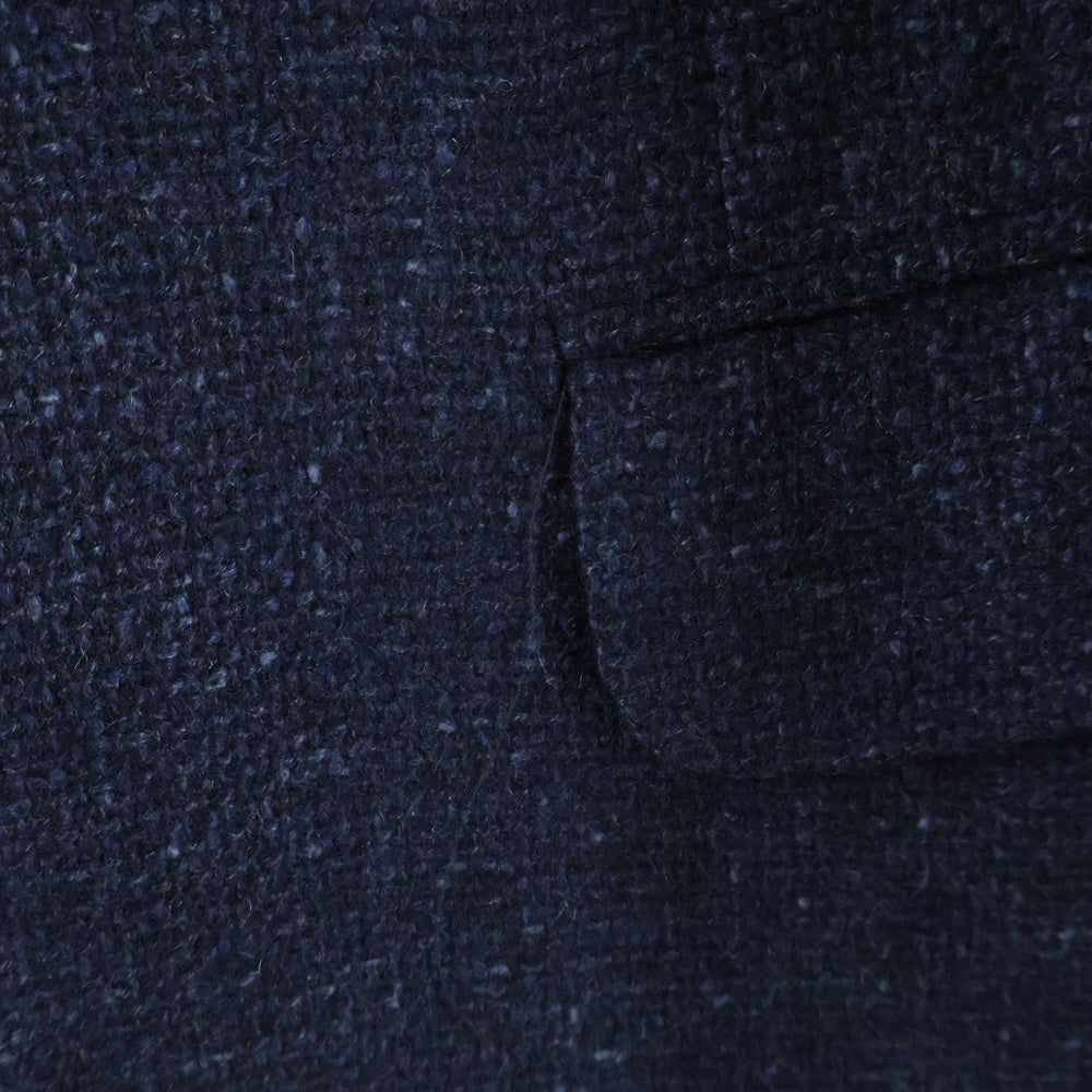 HERMES(エルメス) 段返り2Bカシミヤテーラードジャケット ネイビー レディース