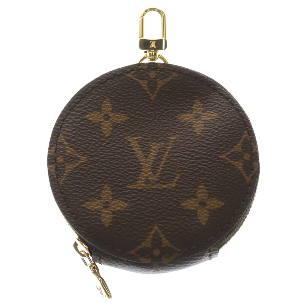 LOUIS VUITTON(ルイヴィトン) ショルダーストラップ ポーチ 小物入れ ブラウン PVCレザー JO2487 ゴールド金具